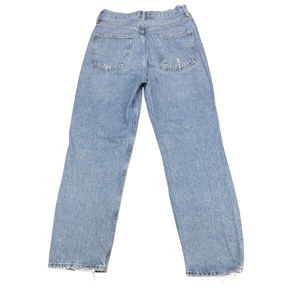AGOLDE 90's Crop Jean Size 24 Suspend Blue - Picture 2 of 6
